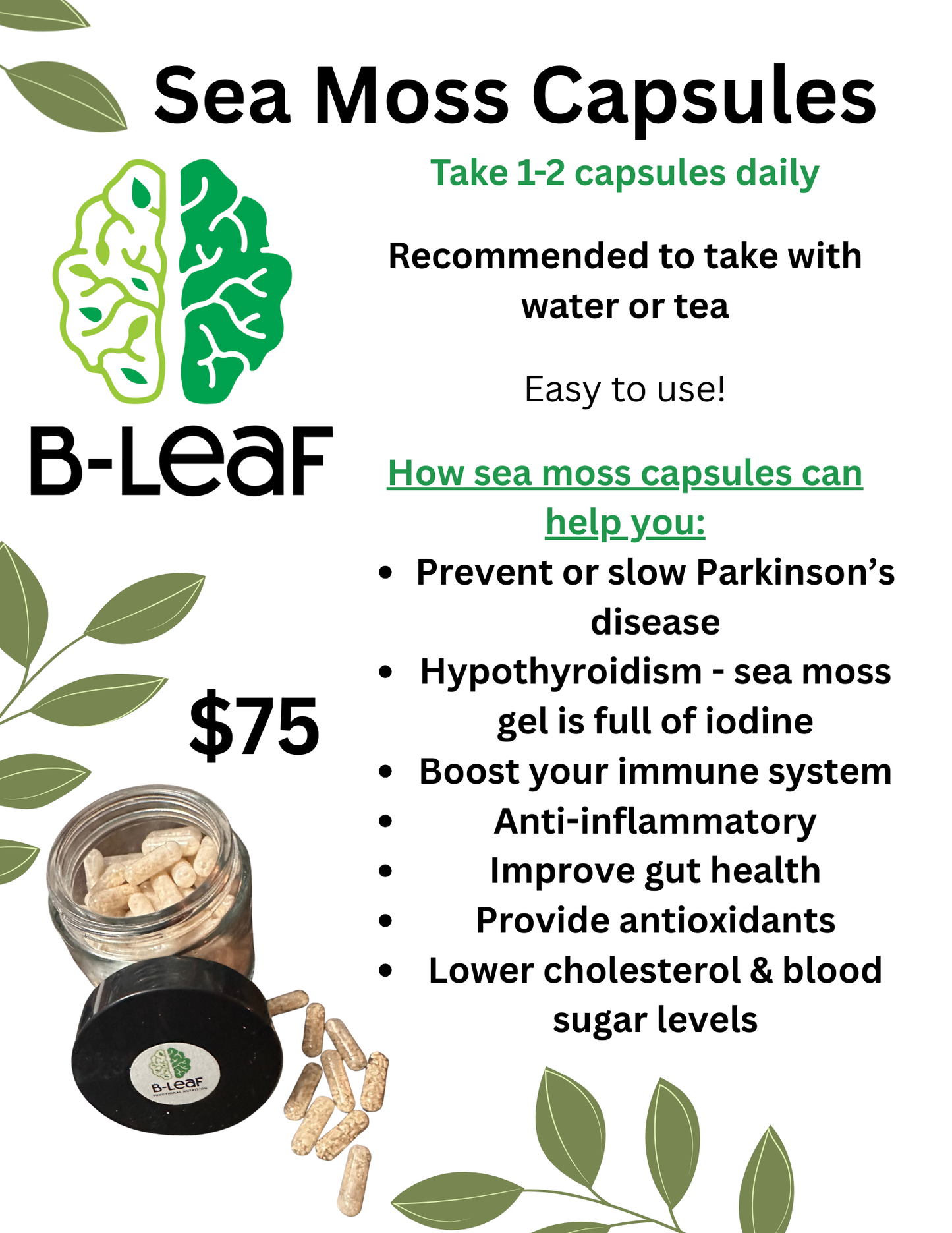 Sea Moss Capsules