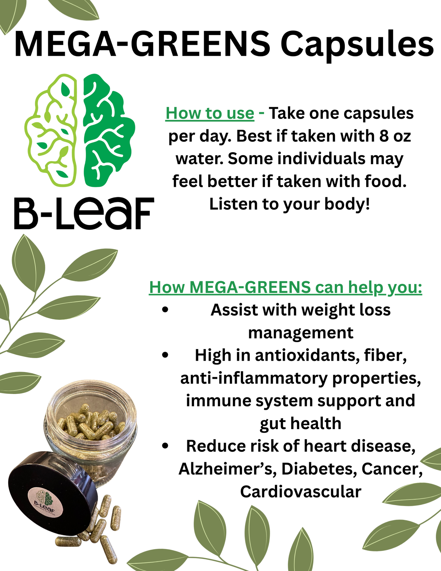 MEGA-GREENS Capsules