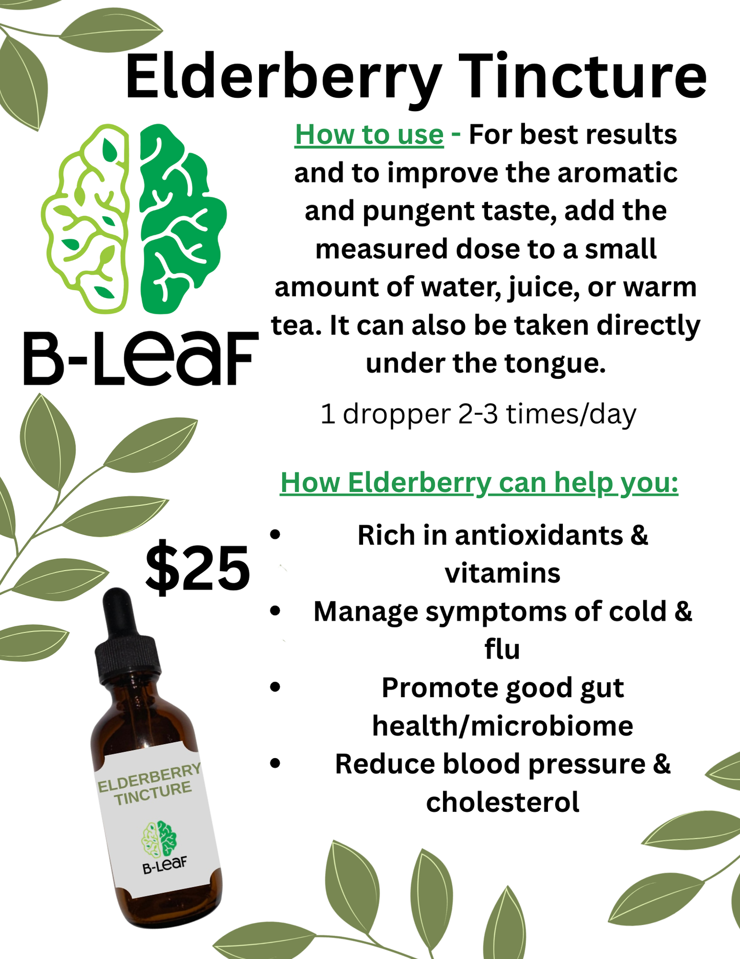 Elderberry Tincture