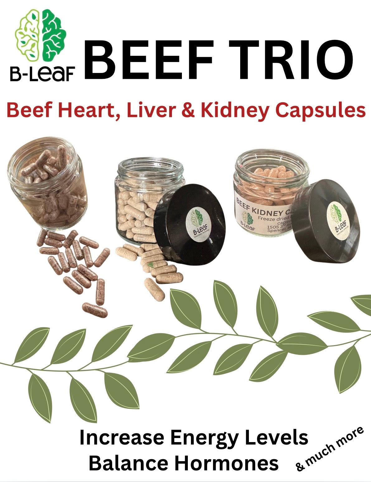 Beef organ trio
