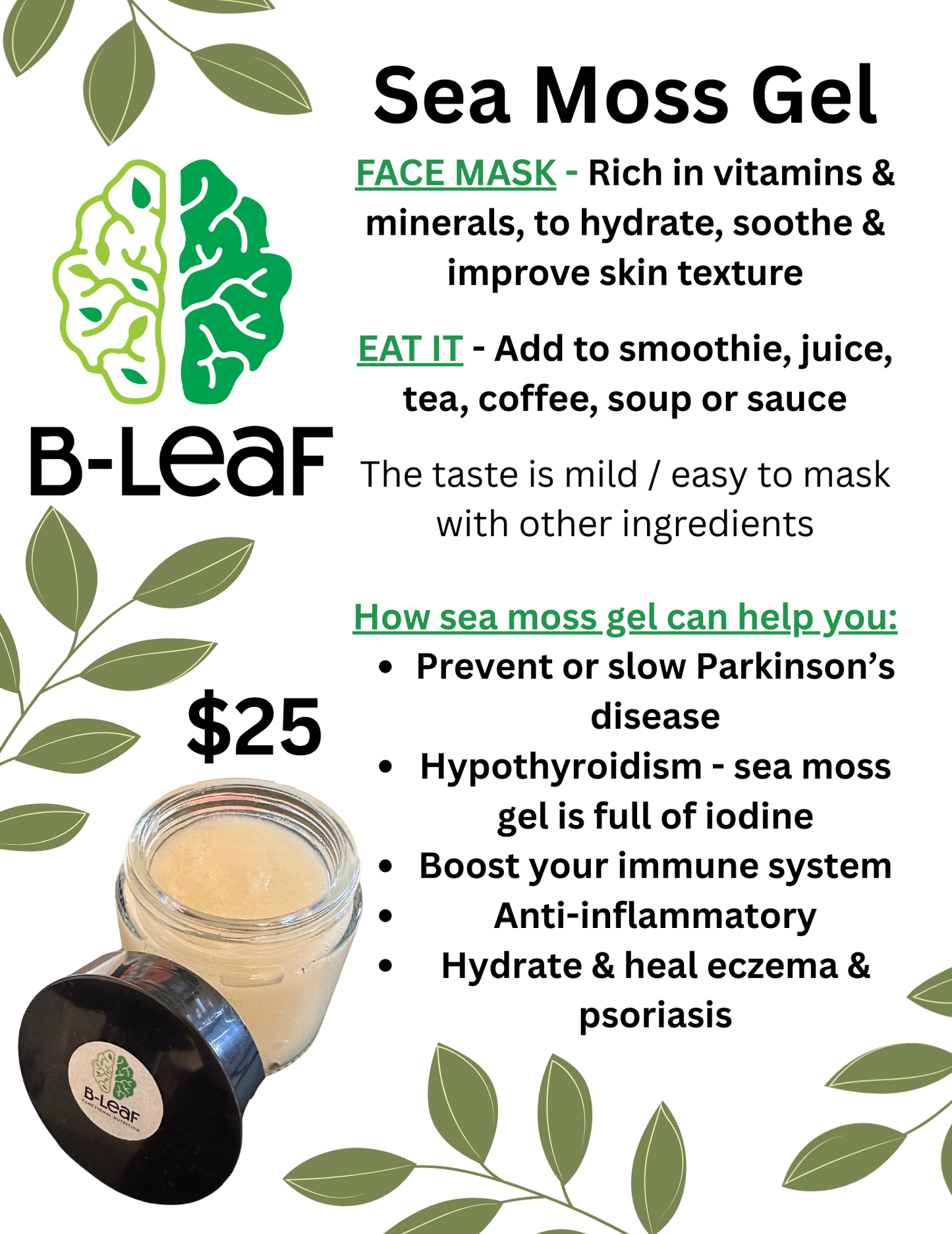 Sea Moss Gel